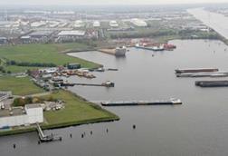 Site of proposed Amsterdam superyacht center