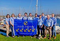 PR - Troon marina celebrates 5 Gold Anchors
