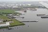 Site of proposed superyacht hub in Port of Amsterdam