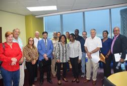 Trinidad meeting with yachting sector representatives