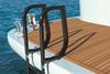 Carbinium Bure Ladder on swim platform